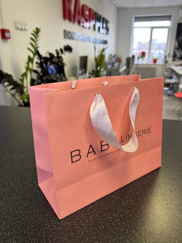 Пакет из мелованной бумаги